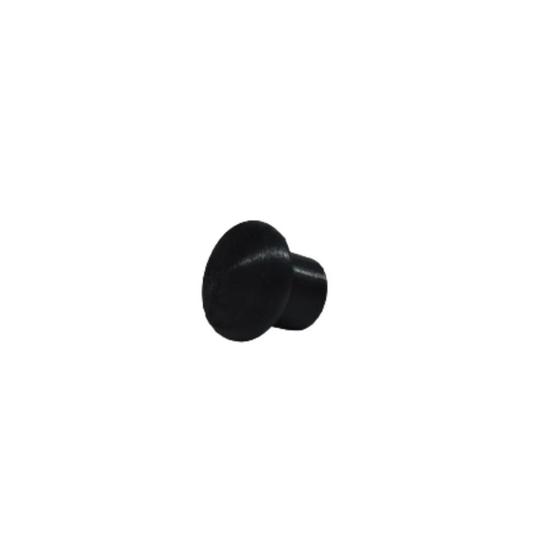 Imagem de Puxador Bolinha Plastico Preto C 20 Pc F031