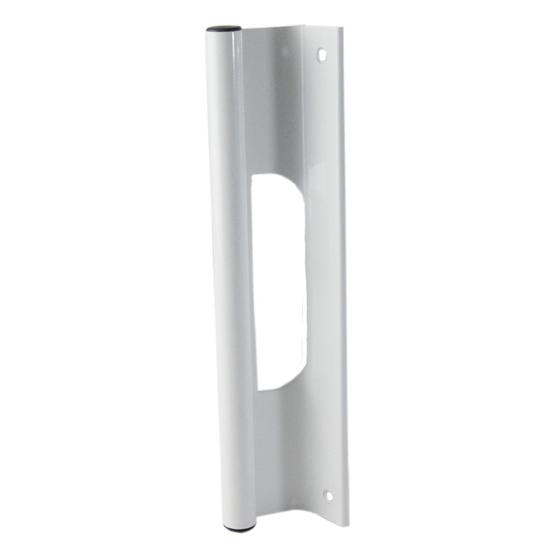 Imagem de Puxador Buzio 250mm Branco Alumínio Para Porta E Portão Alumiexpress