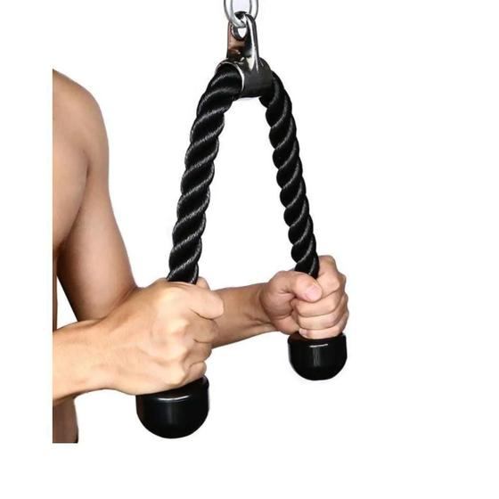 Puxador Corda Triceps Biceps Crossover Musculação Pulley OCCY
