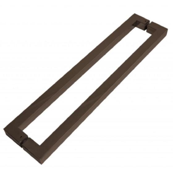 Imagem de Puxador Duplo Goal 30X30 Inox Corten 800Mm Geris