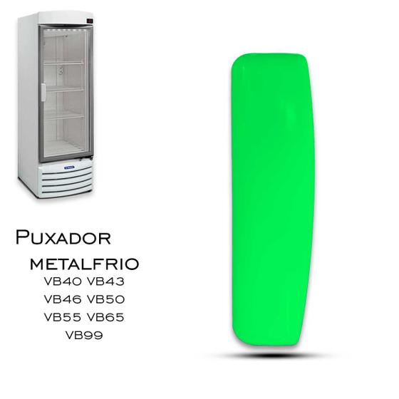 Imagem de Puxador Injetado para Refrigerador Cervejeira Metalfrio PX339 Verde Claro