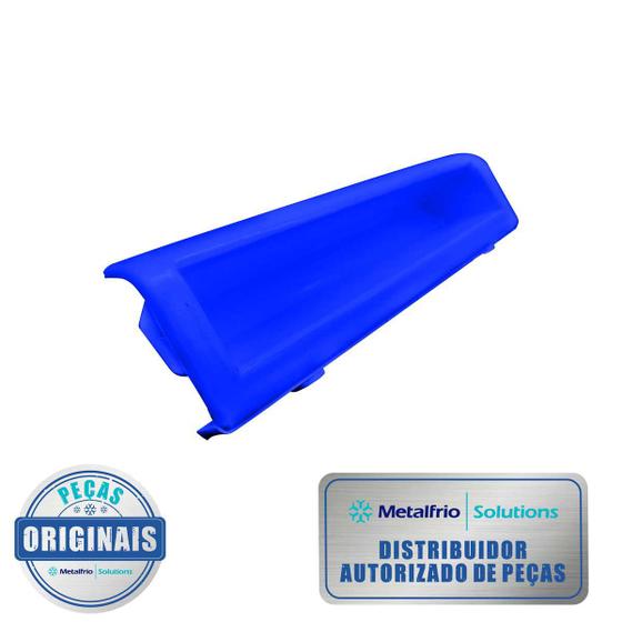 Imagem de Puxador metalfrio embutido cervejeira refrigerador, expositor px338 azul