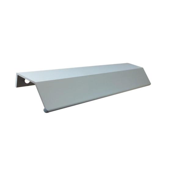 Imagem de Puxador Moveis Aluminio 7015 Firenze 45º Curvo 192mm Cinza