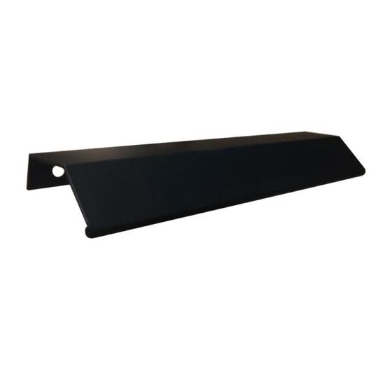 Imagem de Puxador Moveis Aluminio 7015 Firenze 45º Curvo 192mm Preto
