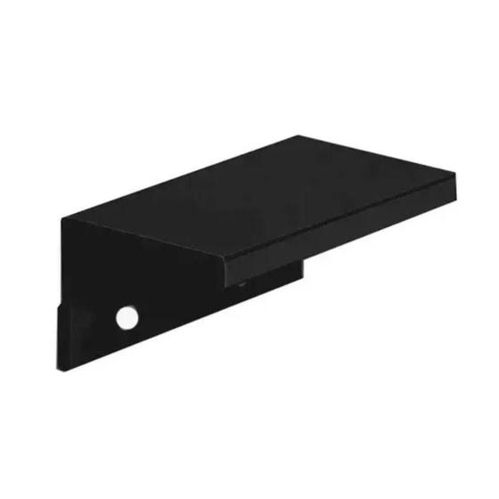 Imagem de Puxador Móveis Sottile 32 Mm Zen Preto Sobrepor Mdf 18Mm