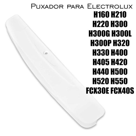 Imagem de Puxador pegador maçaneta freeze electrolux horizontal modelos h160 h210 h300 h400 h500 ps311