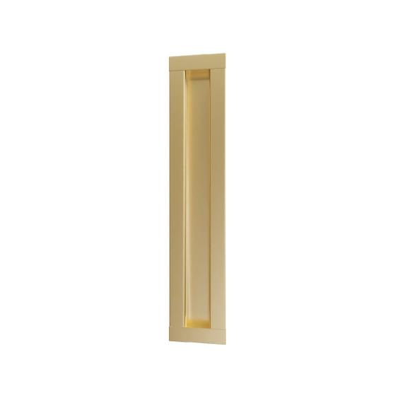 Imagem de Puxador porta concha celleno dourado matte fosco 50 cm (500mm) italy line il 255