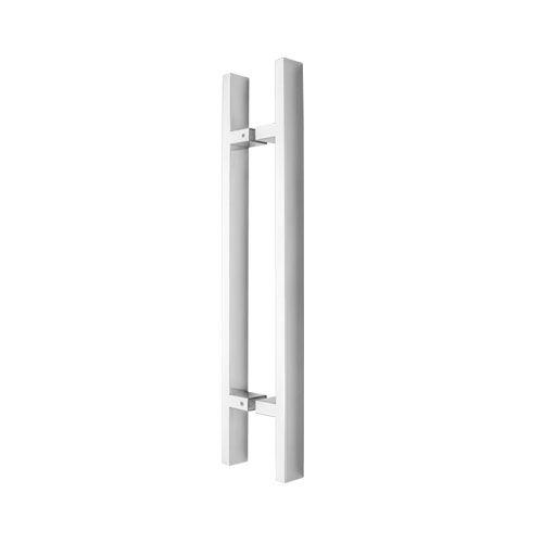 Imagem de Puxador Porta de Madeira ou Vidro 4cm x 2cm Inox 304 - Polido