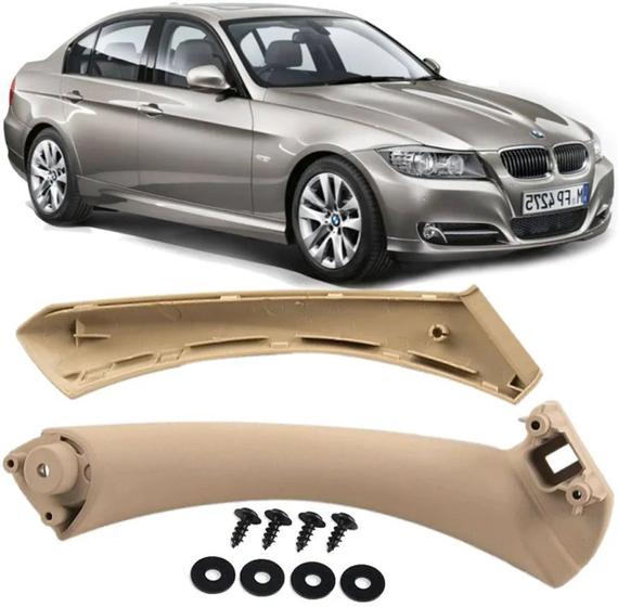 Imagem de Puxador Porta Direita Bmw 320i 325i 330i 328i 335i E90 E91 De 2005 À 2012 - Bege Caramelo