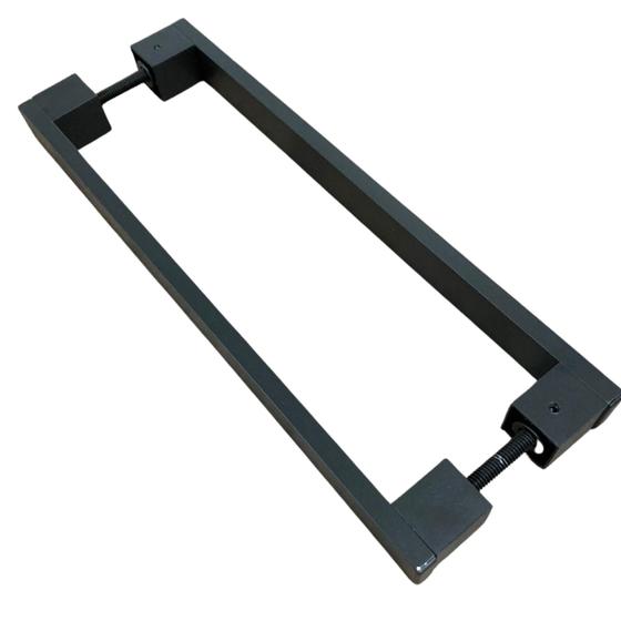 Imagem de Puxador Porta Duplo em Alumínio 30Cm - Alumínios Cometa  
