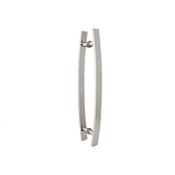 Puxador Porta Madeira/vidro Alumínio Chato Curvo 60cm Menor preço em Puxador Porta Madeira/vidro Alumínio Chato Curvo 60cm