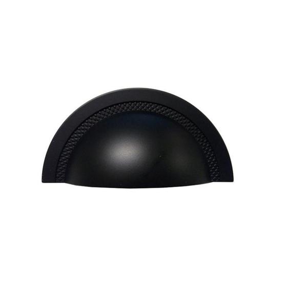 Imagem de Puxador shell 64mm preto - Zen