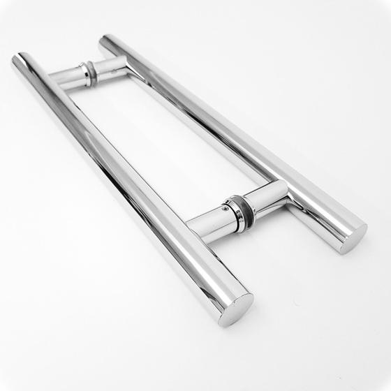 Puxador tubular Para Porta Madeira ou Vidro ou Pivotante 30 cm Alumínio Menor preço em Puxador tubular Para Porta Madeira ou Vidro ou Pivotante 30 cm Alumínio