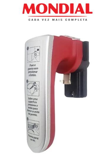 Puxador Vermelho E Cinza Da Air Fryer Af-34r - Mondial é boa?
