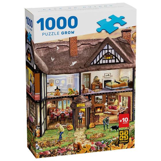 Imagem de Puzzle 1000 peças Casa do Outono