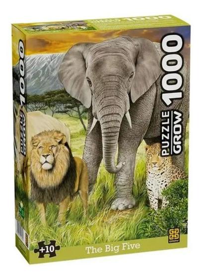 Imagem de Puzzle 1000 Peças, Grow, The Big Five