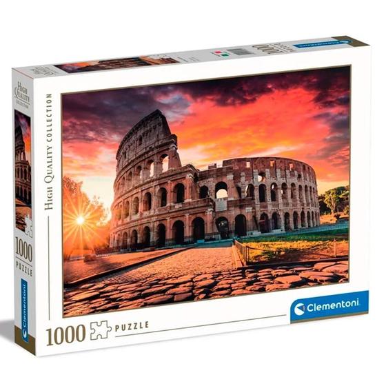 Imagem de Puzzle 1000 Peças Por Do Sol Em Roma - Clementoni