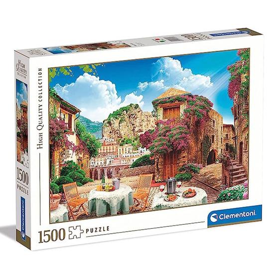 Imagem de Puzzle 1500 Peças Paisagem Italiana - Clementoni - Imp.