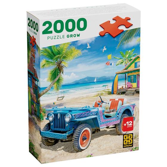 Imagem de Puzzle 2000 peças Casa na Praia