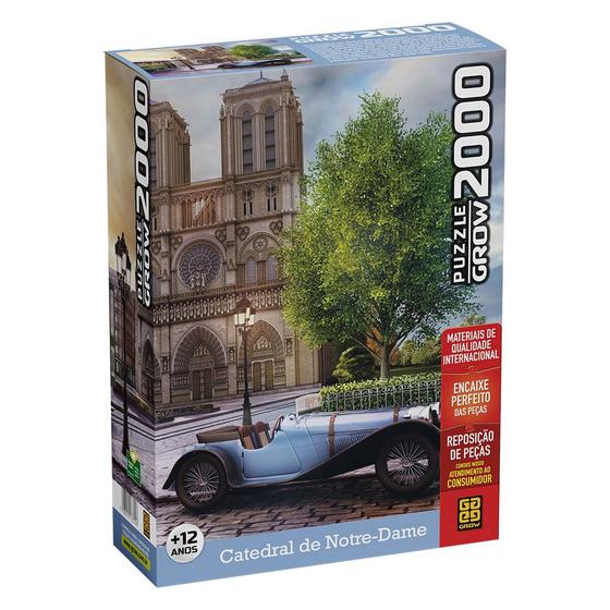 Imagem de Puzzle 2000 peças Catedral Notre-Dame