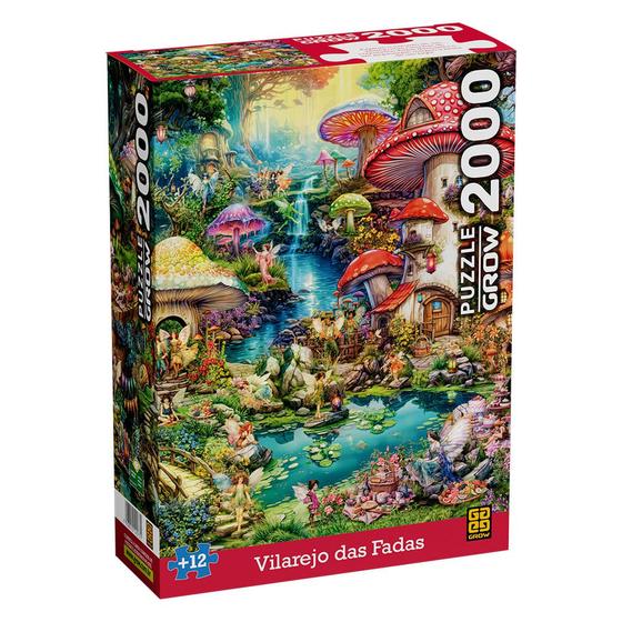 Imagem de Puzzle 2000 peças Vilarejo das Fadas
