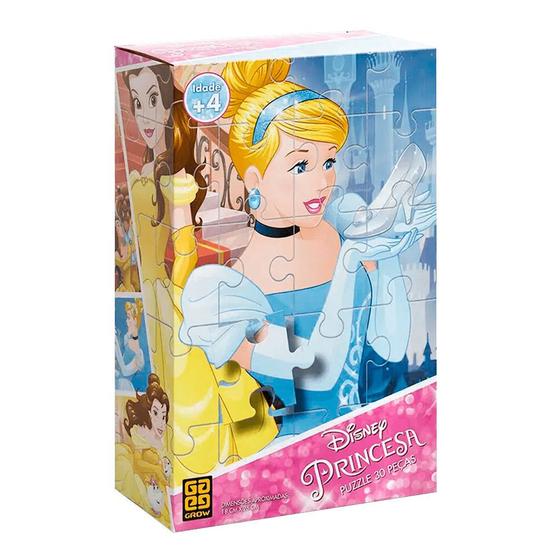 Imagem de Puzzle 30 Peças Princesas - 02372 Grow