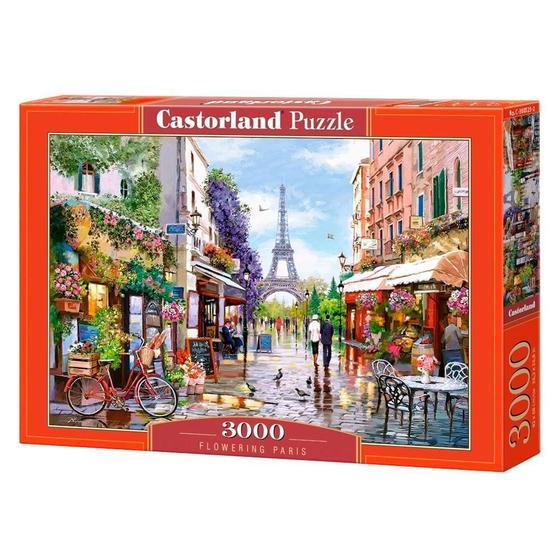 Imagem de Puzzle 3000 Peças Flores Em Paris - Castorland - Imp.