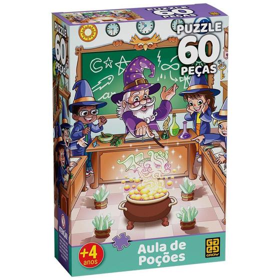 Imagem de Puzzle 60 Peças Aula De Poções