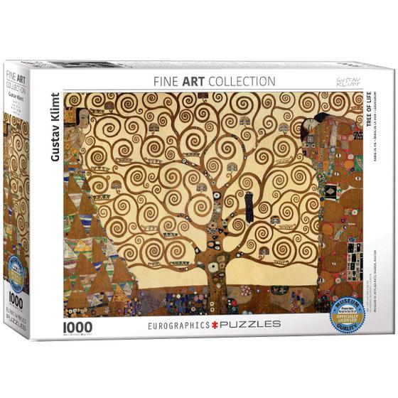 Imagem de Puzzle EuroGraphics A Árvore da Vida de Gustav Klimt 1000 pe