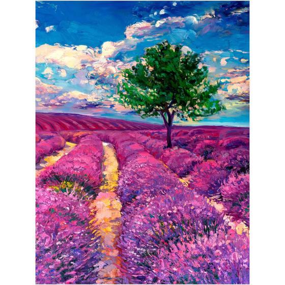 Imagem de Puzzle KI Puzzles 500 peças para adultos  Aromaterapia  Lavanda