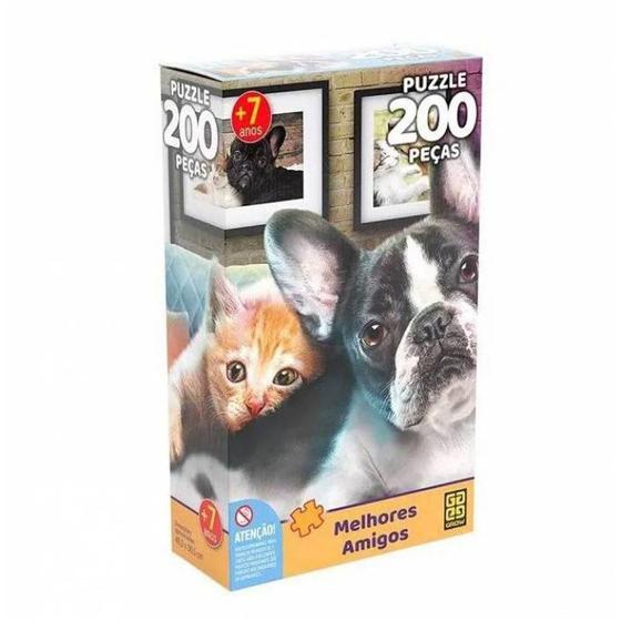 Imagem de Puzzle Melhores Amigos 200 Peças