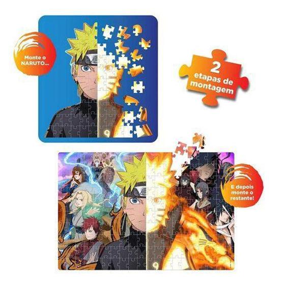 Imagem de Puzzle Play Quebra Cabeça Naruto  Shippuden 200 Pçs - Elka - Toyster