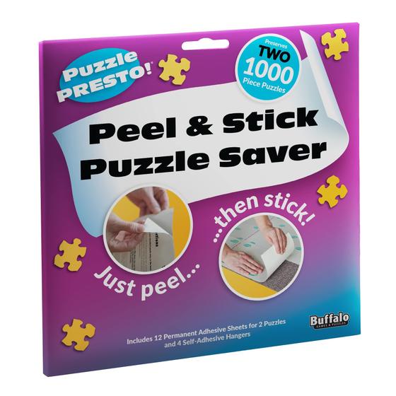 Imagem de Puzzle Presto! - Pacote com 2 Jogos Peel & Stick Puzzle Saver Buffalo