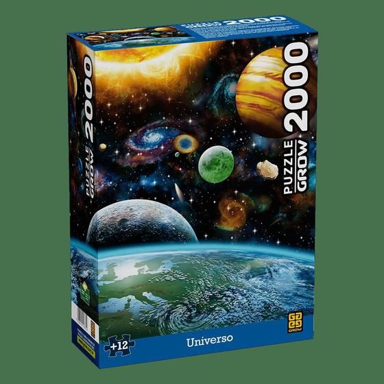 Imagem de Puzzle Universo - Quebra-Cabeça 2000 Peças - Grow