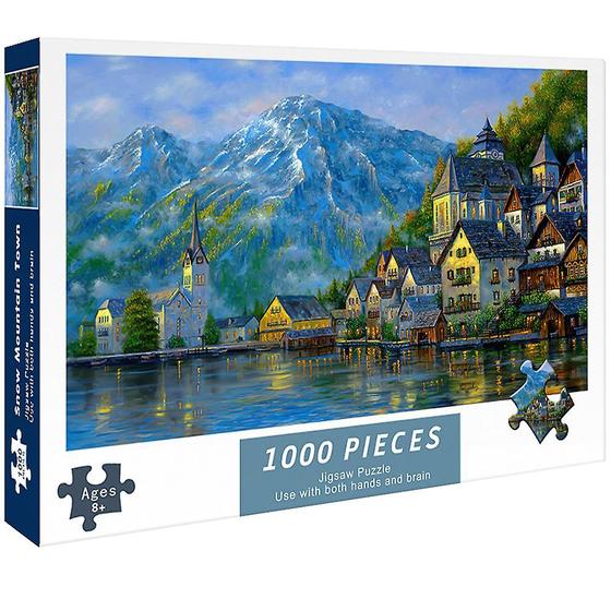 Imagem de Puzzle Wokex 1000 Peças para Adultos - Alta Dificuldade - Color-51