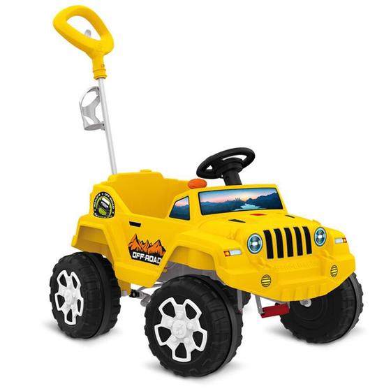 Quadriciclo Bandeirante de Pedal Banjipe Amarelo 563 12m+ - BRINQUEDOS ...