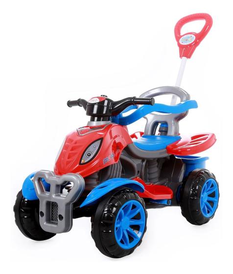 Imagem de Quadriciclo Infantil Carrinho De Passeio Spider - Menino Spyder