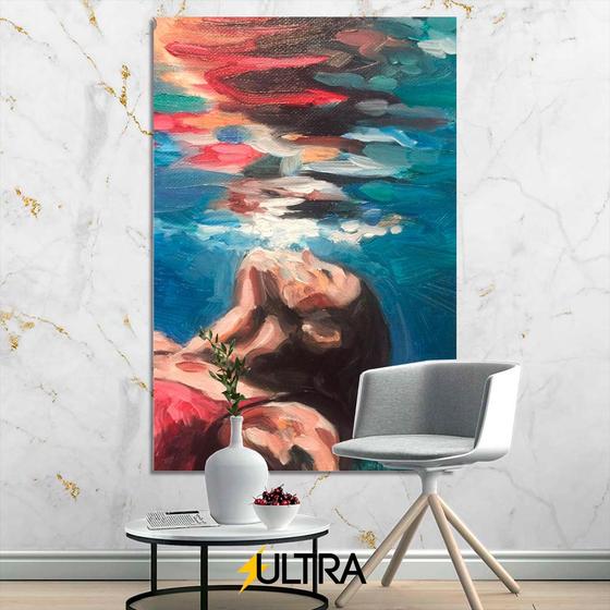 Imagem de Quadro 90x60cm Decorativo Grande Art Deco