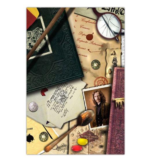 Imagem de Quadro A3 em MDF Itens de Magia - Placa