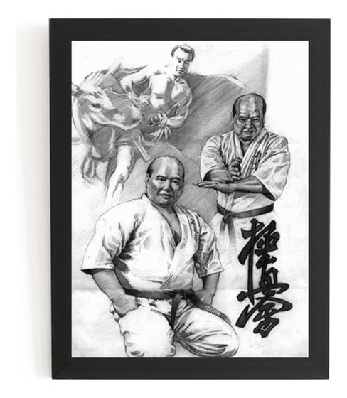 Imagem de Quadro Academia Sosai Masutatsu Oyama  Karate Kyokushin