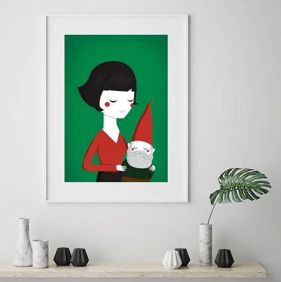 Imagem de Quadro Amélie Poulain - 60X48Cm