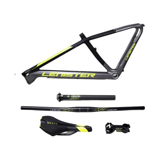 Imagem de Quadro Aro 29 Carbono Lenister Bike Mtb Tapered Eixo 9mm Kit