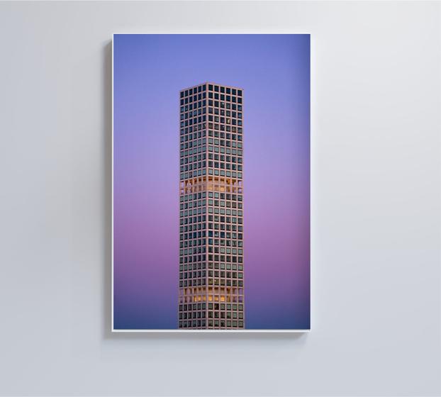 Imagem de Quadro arquitetura cubos