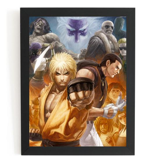 Imagem de Quadro Art Of Fighting Game The King Of Fighters Arte