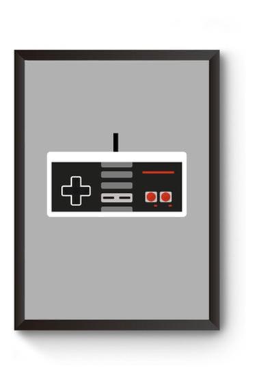 Imagem de Quadro Arte Controle Nes Poster