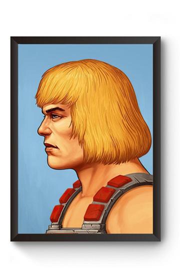 Imagem de Quadro Arte He Man Poster