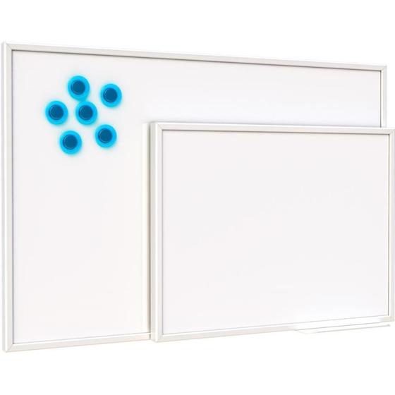 Imagem de Quadro Aviso Magnetico 60X40CM FIT Branco