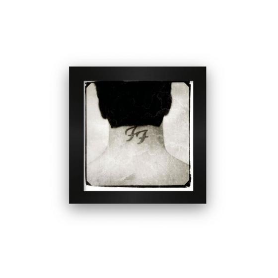 Imagem de Quadro azulejo com moldura Foo Fighters Theres nothing