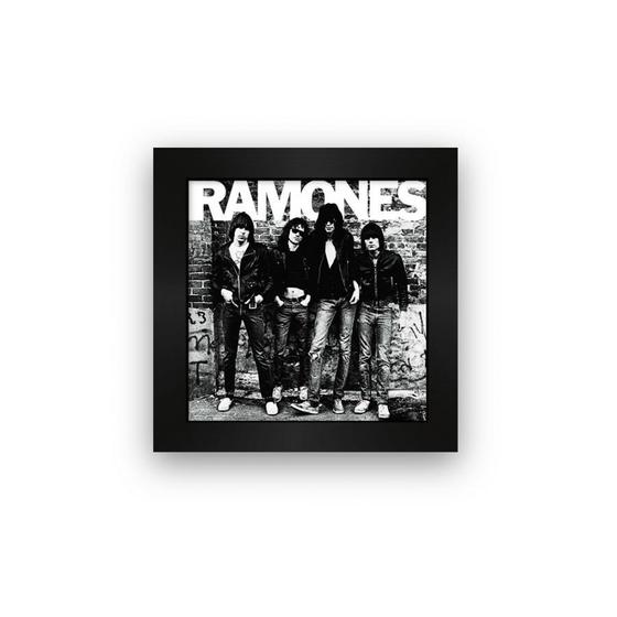 Imagem de Quadro azulejo com moldura Ramones Album