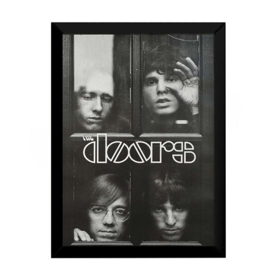 Imagem de Quadro Banda The Doors Rock Arte Poster Moldurado